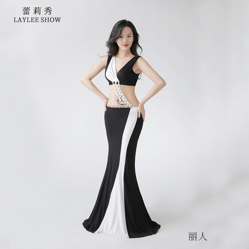 Li Jingjing belly dance dress Leilixiu practice performance performance costume beauty and female two-piece new sexy