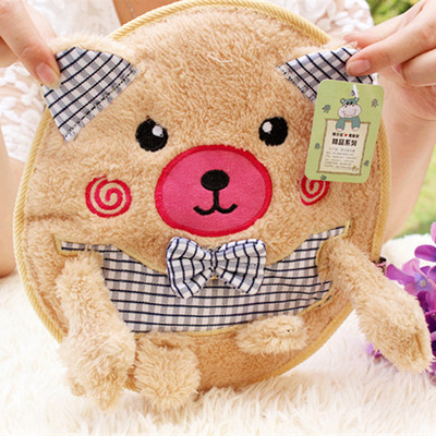 Hot water bottle charging explosion-proof warm water bag cute cute warm baby small warm palace water female plush Korean version of the hand warmer