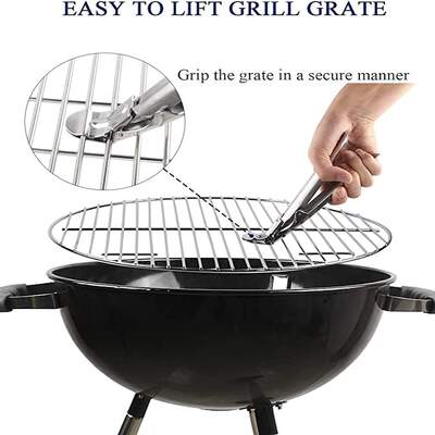 Ceramic barbecue grill accessories and attachments: egg-shaped grill grill mesh clips, anti-heat clips, grill mesh clips, mobile grill mesh plate clips