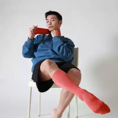 HUHUDANCE modern dance socks non-slip dance practice yoga training socks men and women thick cotton Hu Shen staff