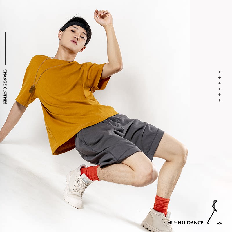 Dance pants Modern ballet shorts practice shorts Cotton sweat-absorbing breathable sports shorts for men and women with the same