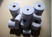  Bank background log paper special double adhesive paper Double adhesive paper cash register paper