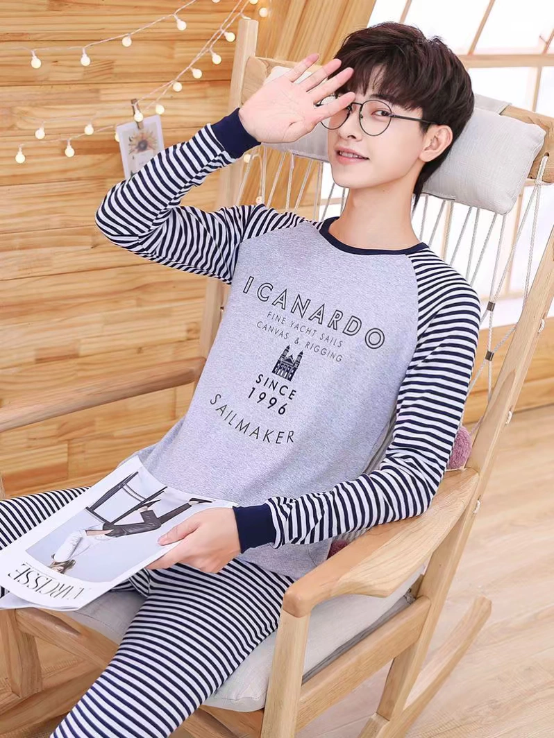 . Thanh niên quần dài Qiuyi, bộ đồ lót giữ nhiệt cotton, nam sinh Lycra cotton, đế áo sơ mi trẻ em lớn - Phù hợp với nóng lên