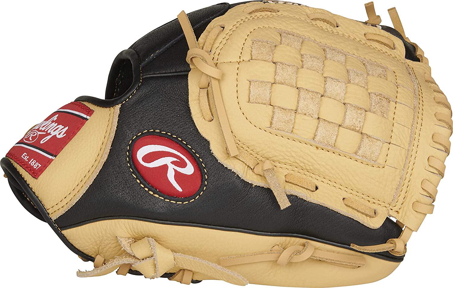Сша на импорт RAWLINGS начальная школа подростков свиная кожа бейсбол перчатки Подобрать перчатки кувшин 