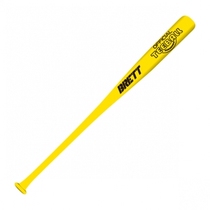 BRETT new teen adult safety baseball bat PU glass fiber solid 27 inches