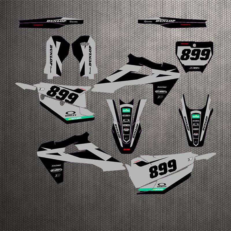 19 19 20 21 21 22 years Huthwana TE 250300350 cross-country locomotive applid with adhesive film car stickup