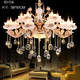 European-Style Villa Living Room Large Chandelier Hotel Lobby Zinc Alloy Duplex Building Lobby Chandelier Staircase Long Chandelier