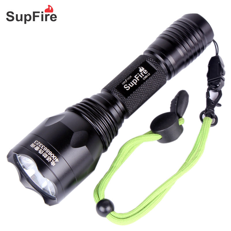 Super Fire God Fire C10S Super Bright Flashlight Rechargeable Outdoor L2 Riding Far Shot Waterproof Small Portable Lamp Led