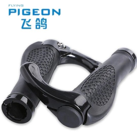 Manillar de bicicleta Flying Pigeon, manillar auxiliar de cuerno de vaca y oveja, cubiertas de manillar de bicicleta de montaña, cubiertas de manillar de albóndigas, accesorios de agarre de mango de goma