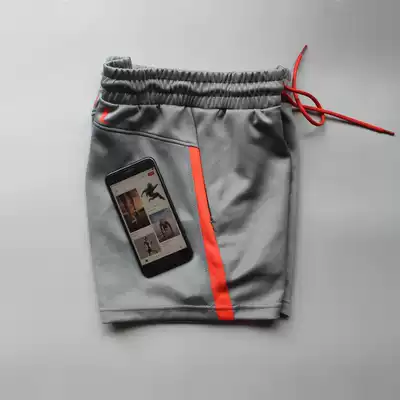 TAUWELL slim sports shorts men's summer youth training running elastic quick-drying fitness pants three-point pants