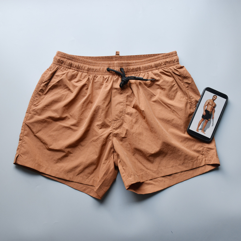 Desmiit Men's Quick-Dry Beach Shorts with Hidden Pockets, Suitable for Swimming, Zipper Pockets, Loose Fit, Sports Shorts Desmiit Men's Quick-Dry Beach Shorts with Hidden Pockets, Suitable for Swimming, Zipper Pockets, Loose Fit, Sports Shorts