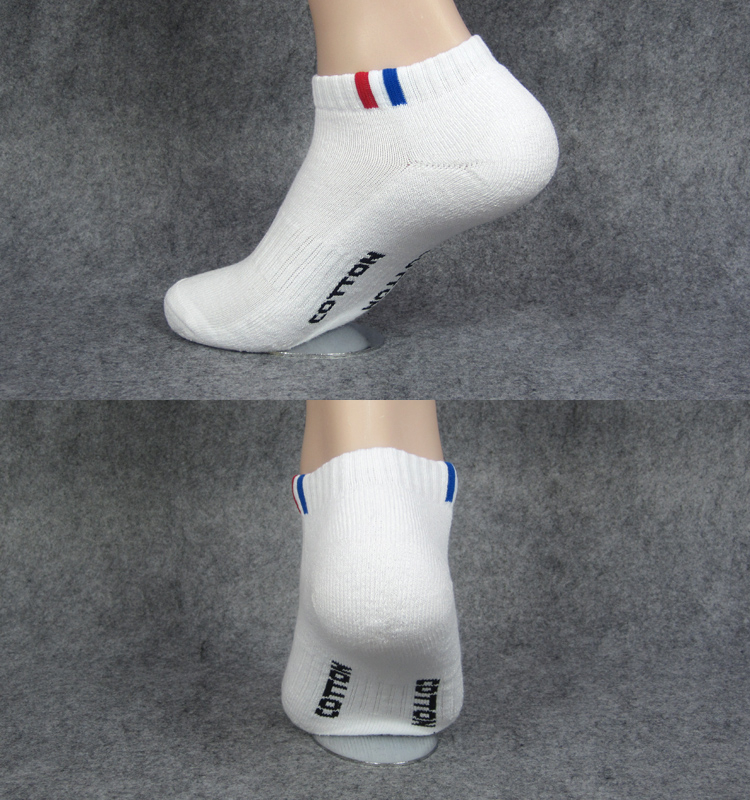 Vớ nam thể thao Hàn Quốc khăn dày vào cuối mùa cotton khử mùi vớ vớ bóng rổ màu trắng chạy vớ vớ thể thao nike