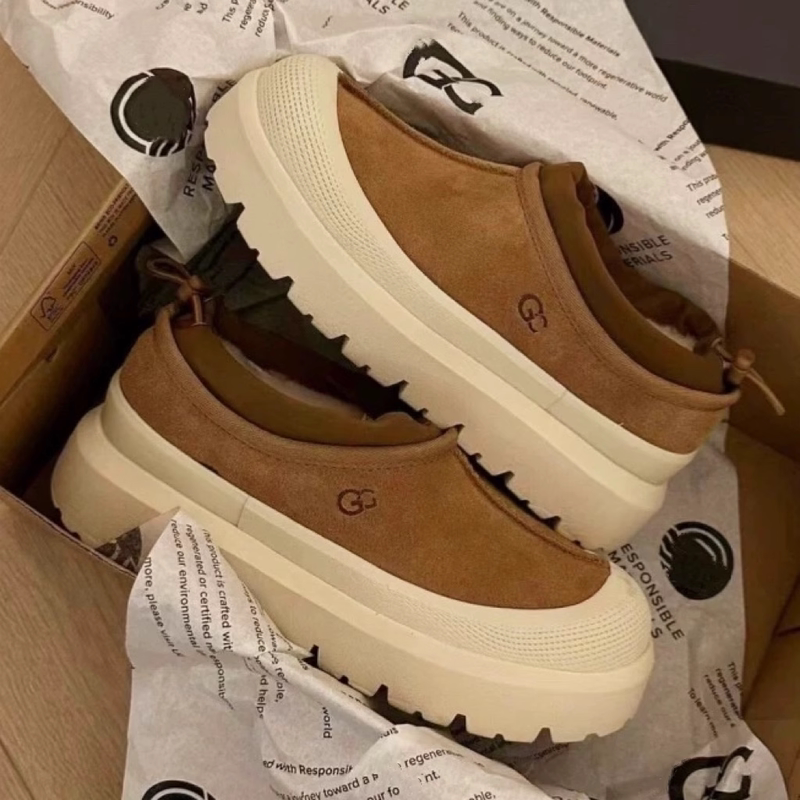 Wang Yibo Style Shearling Snow Boots for Women 2026 New Winter Thick-Soled Fleece-Lined Warm Tasman Cotton Shoes Wang Yibo Style Shearling Snow Boots for Women 2026 New Winter Thick-Soled Fleece-Lined Warm Tasman Cotton Shoes