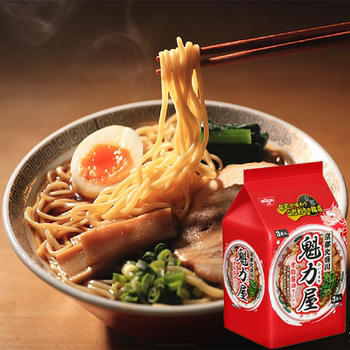 Spot instant noodles imported from japan, nissin kuiliwu back fat soy sauce ramen late night delicious instant noodles bagged