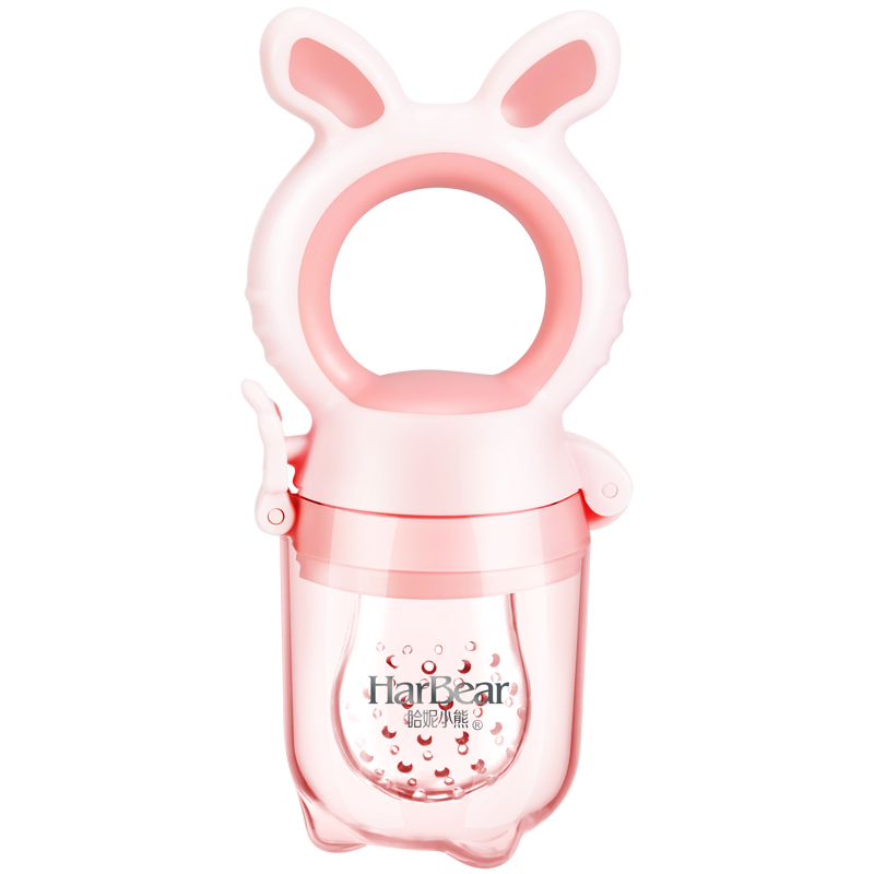 Baby Eat Fruit Food Supplement Bite Bag Gum Fruit and Vegetable Le Teething Stick Tool Pacifier Baby Bite Play Fun Artifact