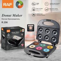 RAF European and American household donut machine multifunctional cake round machine light snack mini breakfast machine