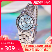 Overseas direct mail CASIO CASIO watch womens steel band hands waterproof fashion womens watch LTP-1358D-4A