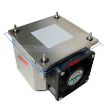 Industrial server radiator high power chip LED refrigeration chip cpu radiator pure copper large base