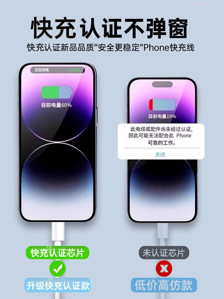 [Sf Express] Dongpai Official Fast Charging Data Cable for Apple 14, iPhone 17 Pro Max Charger Cable, 15/16 Certified Pd20W Flash Charging, Genuine for iPhone 13, Ipad, Car Charger