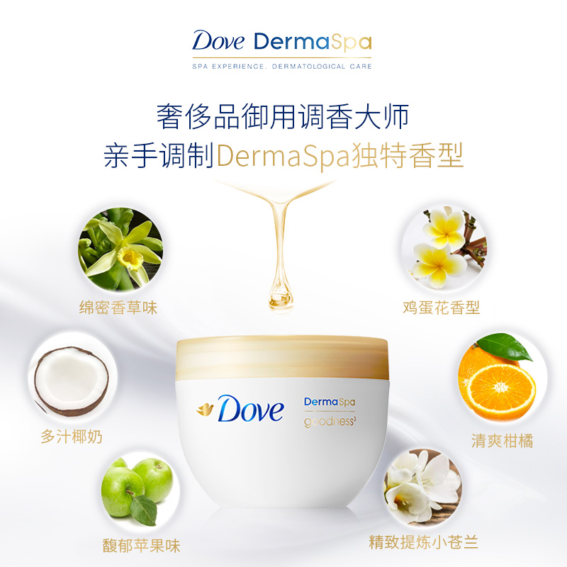 18年双11预售 Dove 多芬 滋养透亮系列身体乳 300ml*2瓶 ¥49包邮包税(需¥10定金)