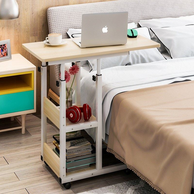 Bedside table Lazy dorm table Under bunk bed Simple computer table Removable space-saving bed desk