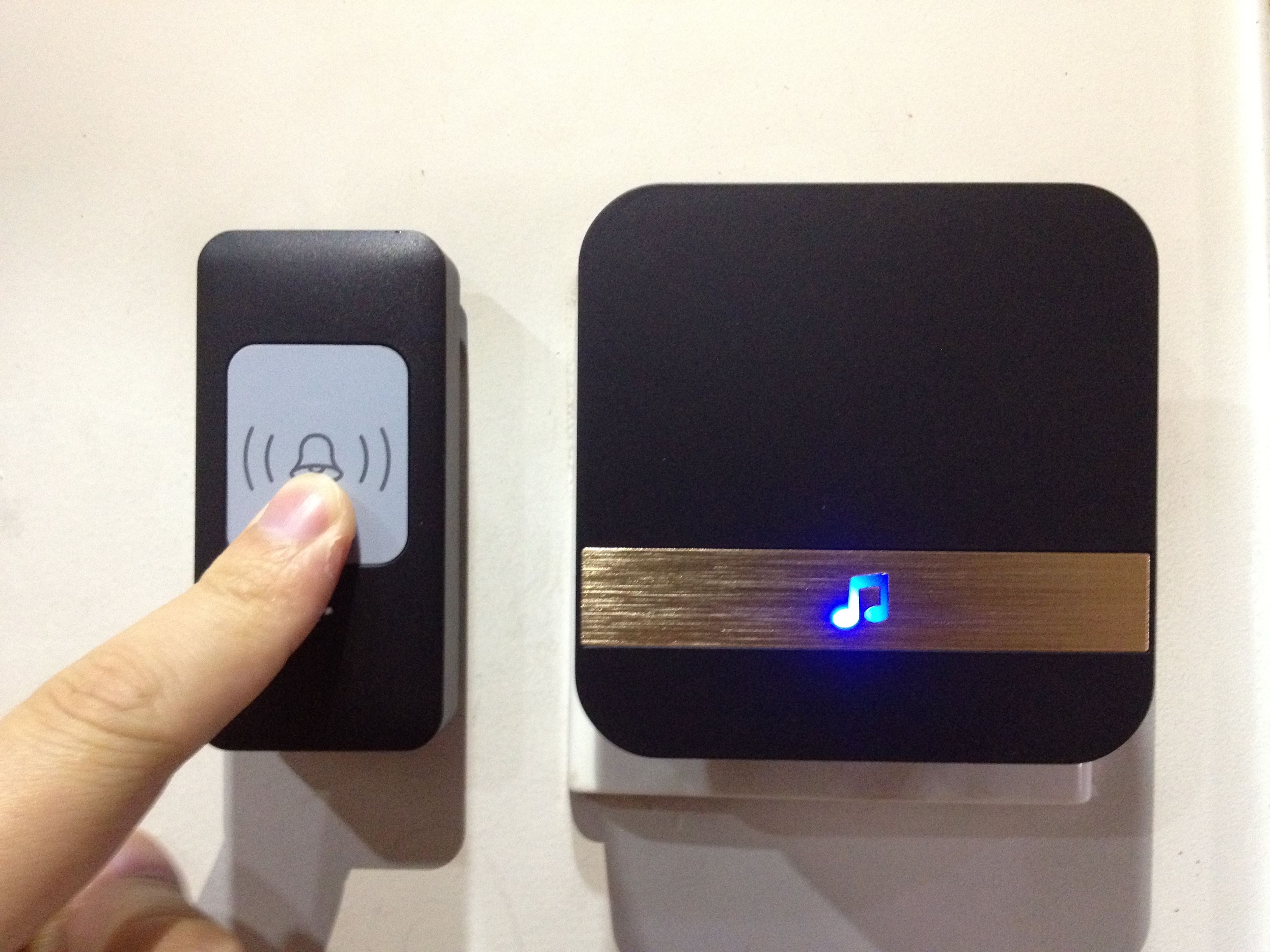 European-style large volume store tuning volume doorbell wireless home bell waterproof villa please press the big bell courtyard