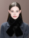 2025 New Mink Fur Whole Mink Scarf for Women, Winter Warm Versatile Neck Scarf, Long Soft and Fluffy Scarf