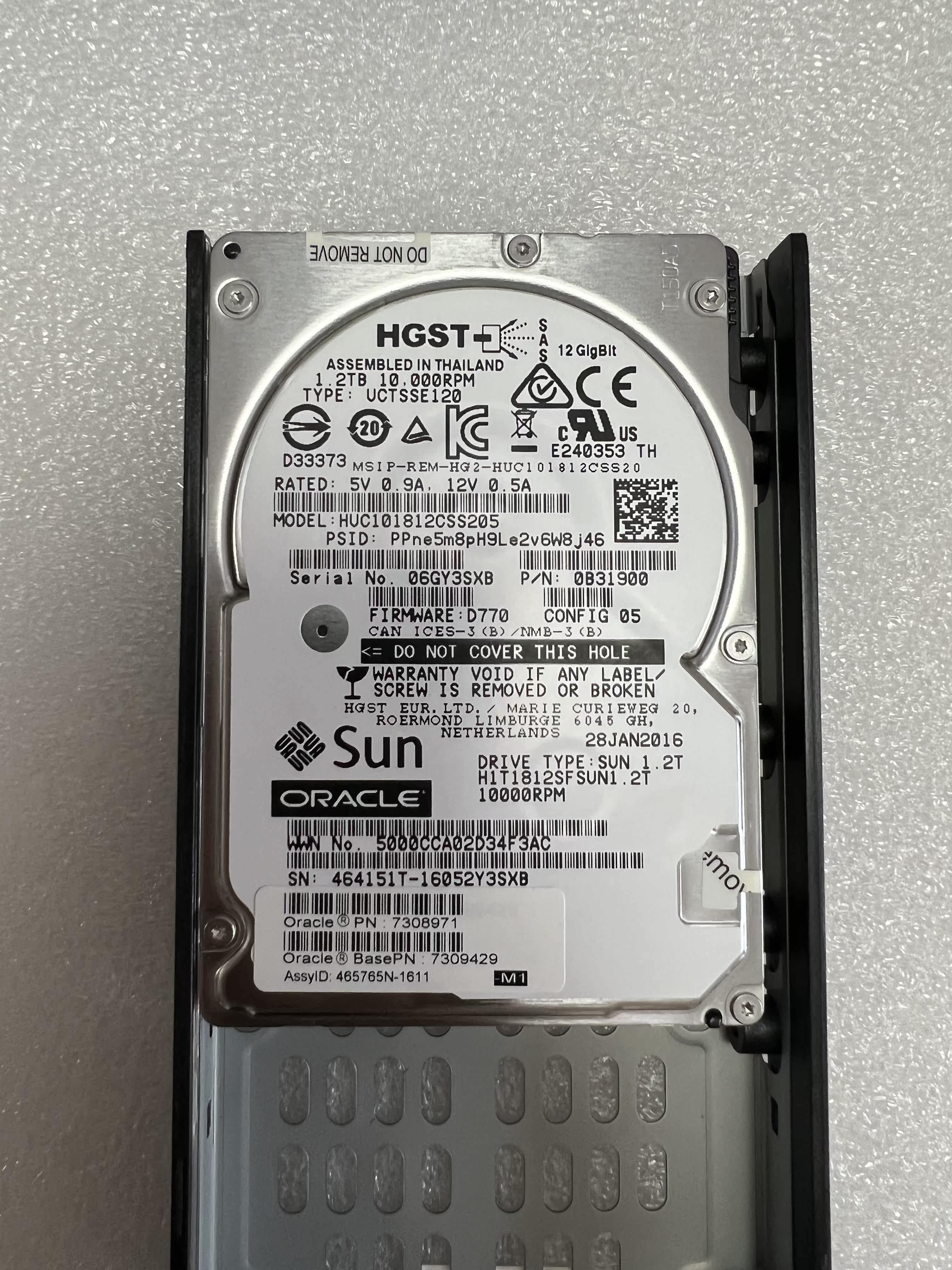 SUN 1.2T SAS 2.5 SED加密盘，数据安全新选择？🔒深度解读-磁盘阵列-淘宝好物网