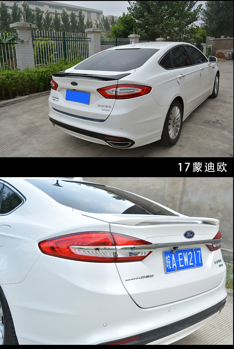 Dành riêng cho 13-19 đuôi Mondeo mới 17 đuôi thể thao màu chính được sửa đổi Mondeo mới đuôi cá xe hơi