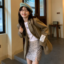 SINGSONG blazer female design sense niche 2021 new spring fashion Korean loose top