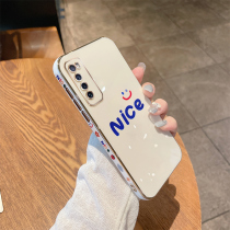 Huawei nova7 mobile phone case plating nova7pro all-inclusive anti-drop set Net red nova7se silicone Huawei nova6se soft shell personality high-end straight side simple womens new products