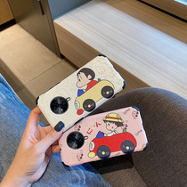 vivos6 mobile phone case four-corner anti-drop protective cover cute cartoon car couple cute s5 mobile phone case net red silicone non-slip protective cover Japanese and Korean girl s1 Mobile Phone Case s6