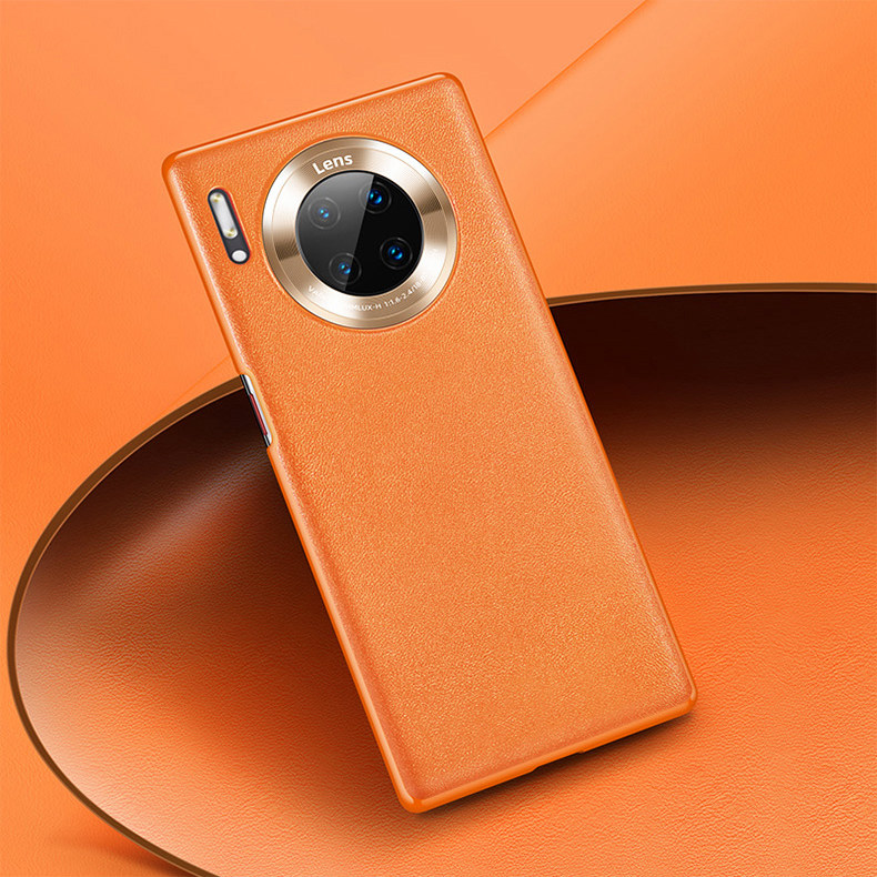 Huawei mate30pro mobile phone protection shell orange mate30 ultra-thin mate30pro mobile phone protection shell 5g version full-pack edge men mate30pro Business Jane