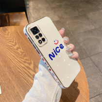 Glory v40 mobile phone case electroplating Huawei glory v40 light luxury version all-inclusive anti-drop set Net red silicone glory v30pro soft shell personality advanced sense straight side simple womens new product