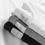 Хлопковая белая однотонная летняя футболка с коротким рукавом, в американском стиле, оверсайз