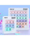 Digital Huarongdao Sliding Puzzle Magnetic Version Math Building Blocks Primary School Students Luban Lock Educational Toys Magnetic Building Blocks