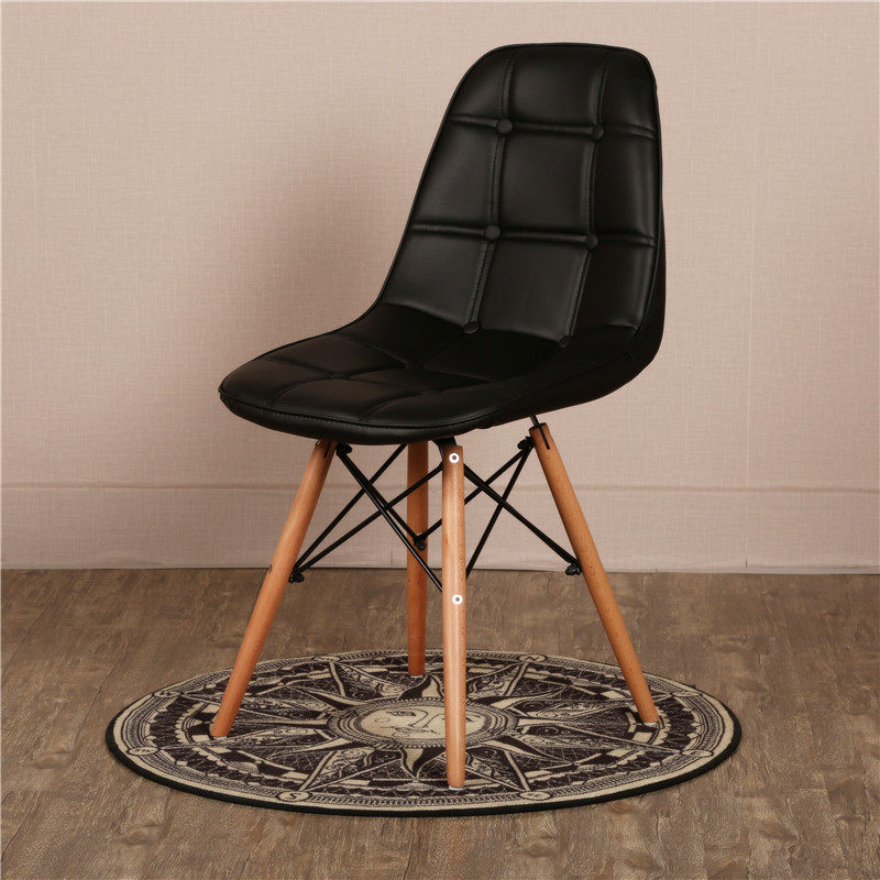 Nordic Style Ims Dining Chair Creative Casual Chair Modern Minimalist Office Chair Bookroom Stool Adults Leaning Back Chairs