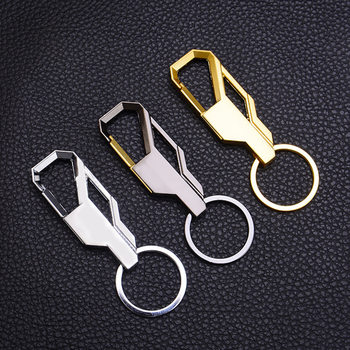 Metal key chain key chain creative men's waist buckle promotional small gift company purchase stationery store home business
