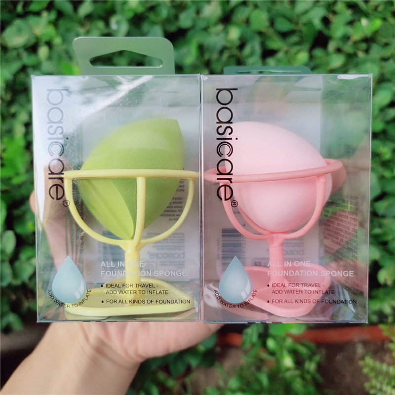 basicare Besiger honey powder puff hydrophilic drop shaped powder bashing material soft and reusable