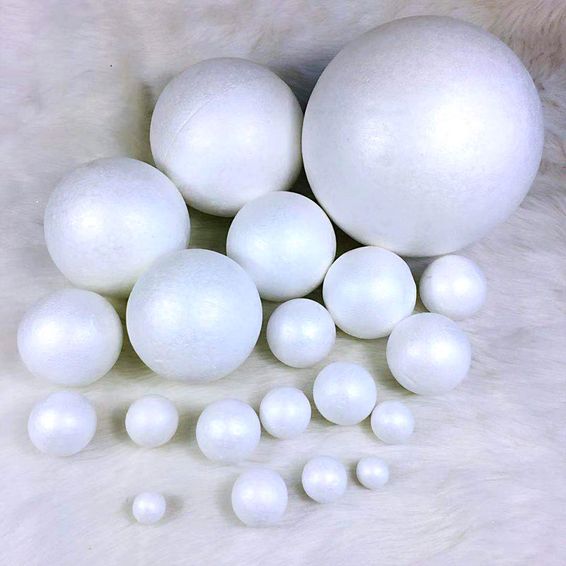 Creative foam ball ball solid styrofoam ball wedding kindergarten children handmade DIY materials styrofoam ball