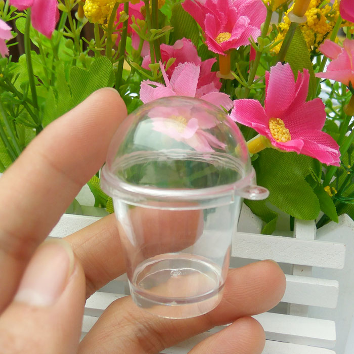With cover emulation cup Mini clay food Play Cup Ice Cream San cup Plastic Eating Accessories Diy Full-Taobao