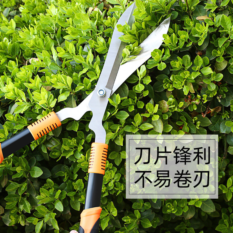 Gardening large scissors fruit tree pruning branches repair garden forest pruning pruning shears grass shears strong lawn shearing flower shears home