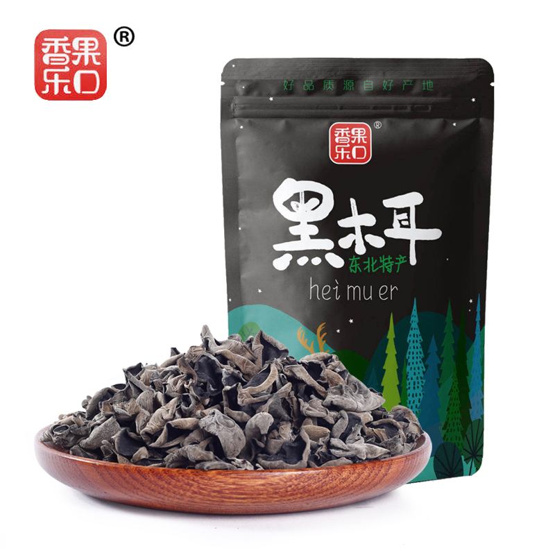 【无薰硫！】东北黑木耳500g