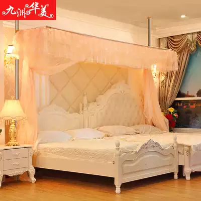 Customized increased parent-child bed mosquito net custom widened merger mother and child double bed splicing leather bed fabric Kang bed Tiandizhu