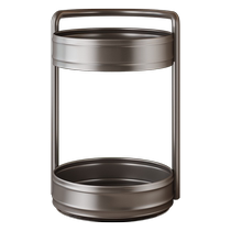 Shuaishi rotating condiment storage rack kitchen countertop oil salt sauce vinegar seasoning multi-functional condiment storage box rack