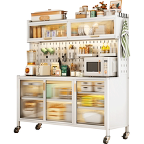 Kitchen shelves floor-standing multi-function oven microwave oven storage cabinet appliance storage cabinet cabinet dining side storage cabinet