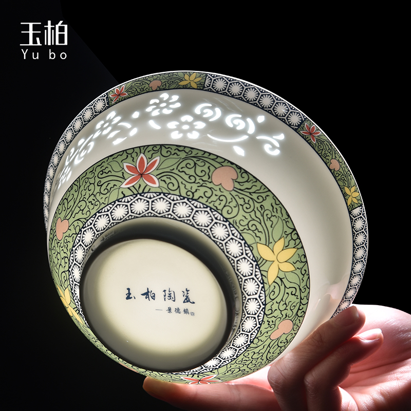 Exquisite dishes home outfit complete sets of jingdezhen Chinese style on the enamel glaze color 28 tableware dishes suit be spring