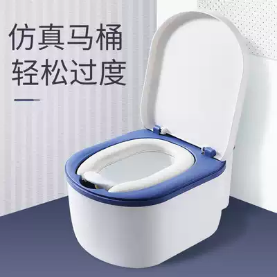 Children's simulation toilet Baby toilet Boys and girls large training toilet Infant toilet toilet seat with lid