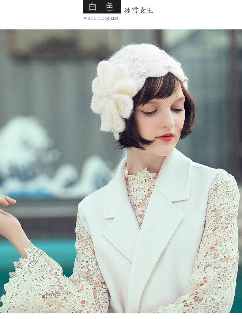 Chapeau pour femme en Mohair - Ref 3234257 Image 14