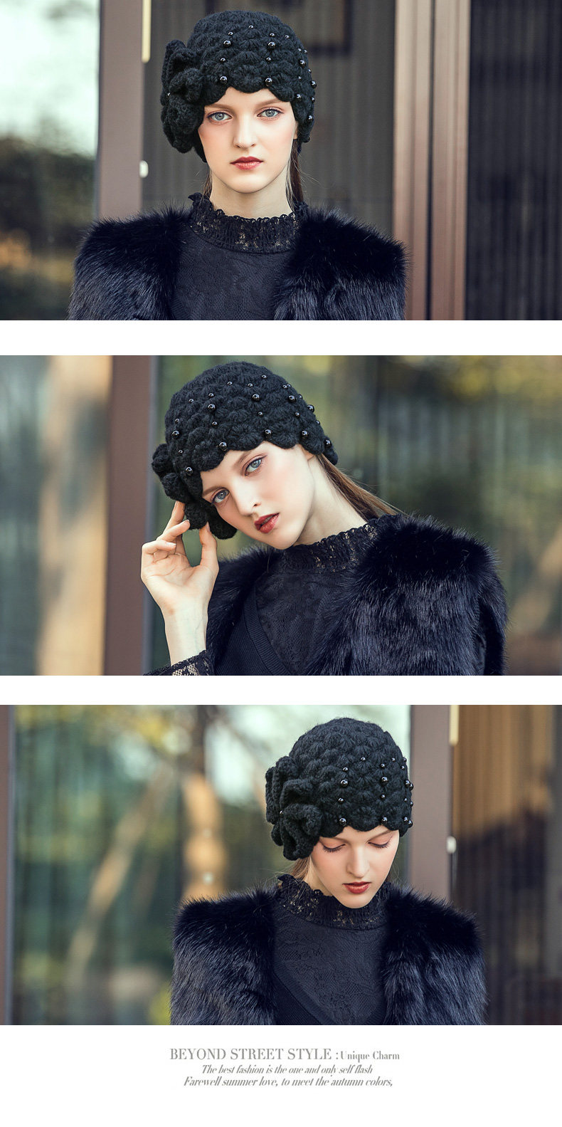 Chapeau pour femme en Mohair - Ref 3234257 Image 13
